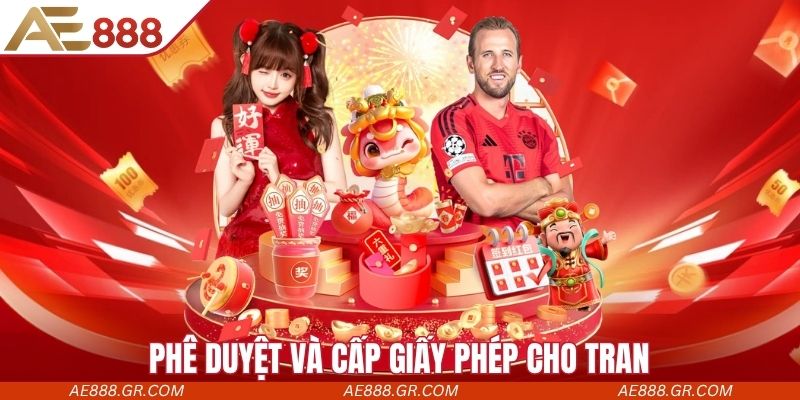 Phê duyệt và cấp phép hợp pháp cho trang game