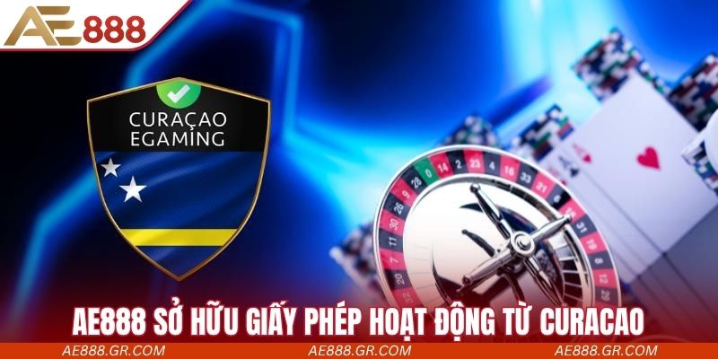 Sở hữu giấy cấp phép từ tổ chức Curacao
